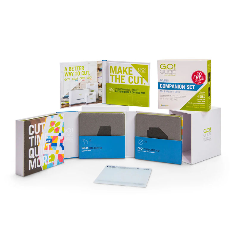 Accuquilt GO! Qube 4" Companion Set - Angles