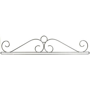 Wire Scroll Split Bottom Quilt Hanger