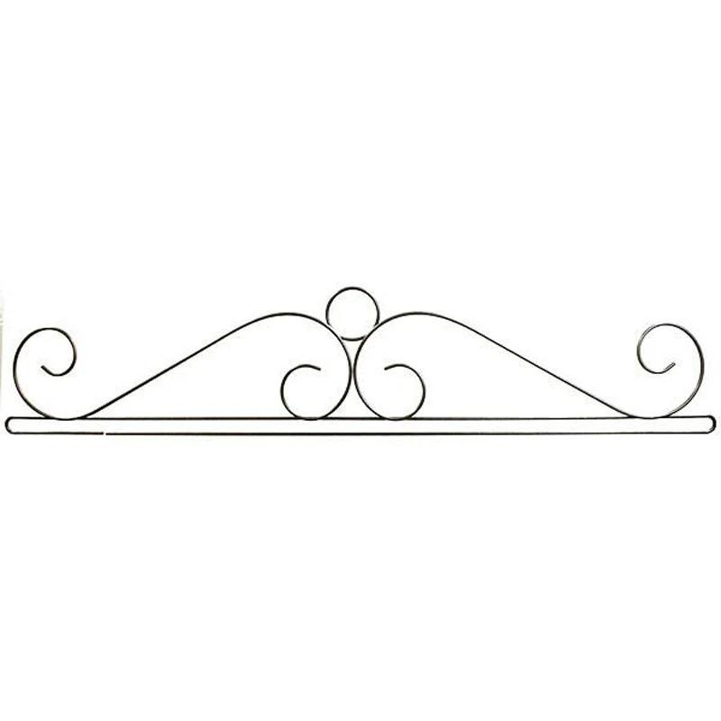 Wire Scroll Split Bottom Quilt Hanger