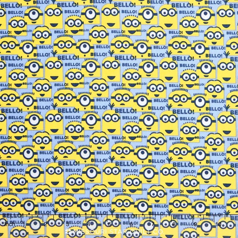 1 in a Minion - Bello Minions Blue Yardage
