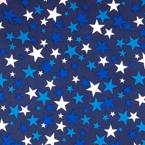 108" Quilt Back - Navy Patriotic Stars 108" Wide Backing