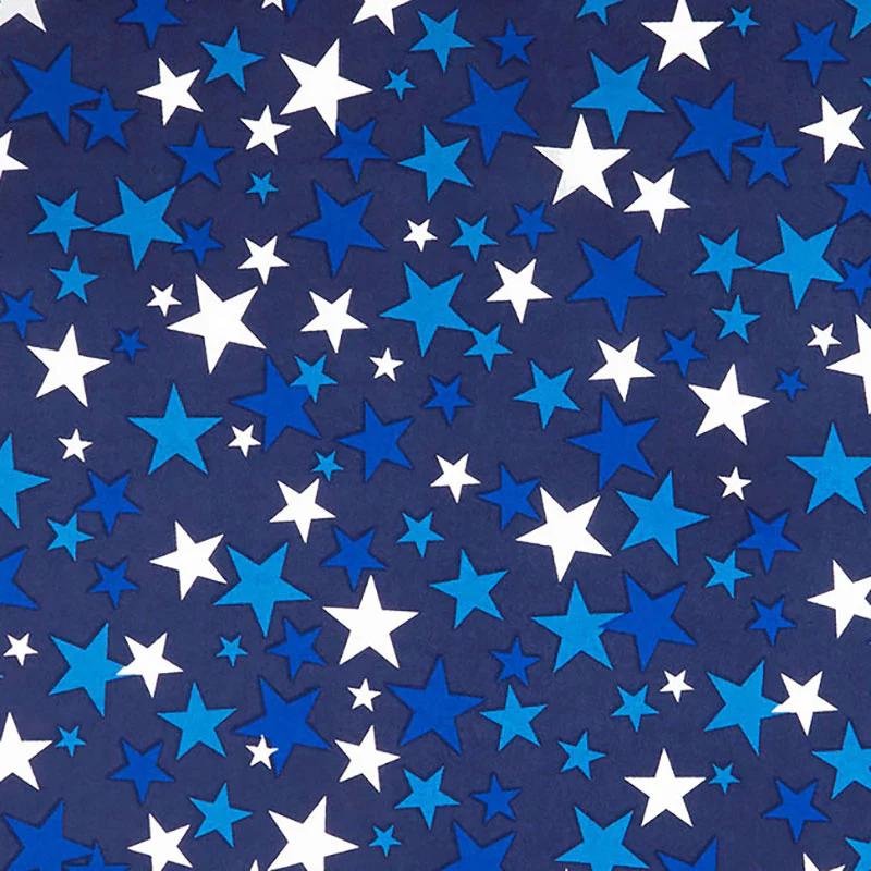 108" Quilt Back - Navy Patriotic Stars 108" Wide Backing