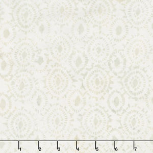 108" Wide Back Batik - Medallion Whisper Backing