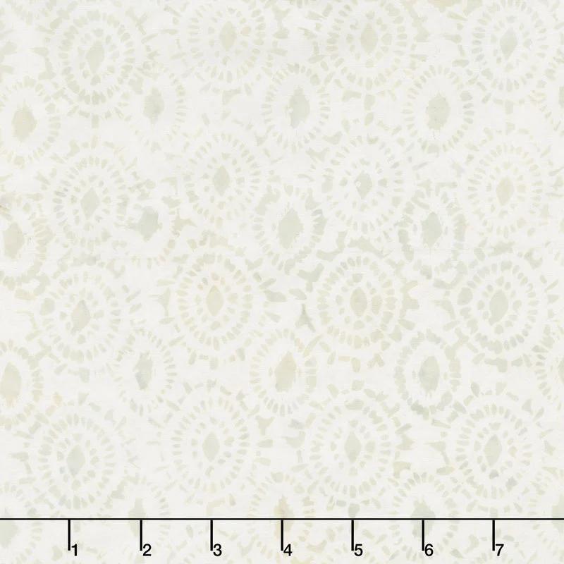 108" Wide Back Batik - Medallion Whisper Backing