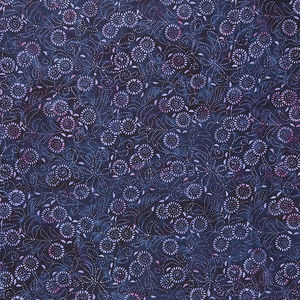 115" Wide Backing - Deep Wisteria Medora Flora 115" Wide Backing