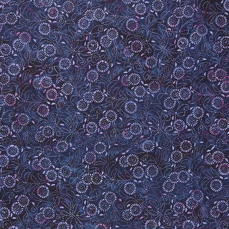 115" Wide Backing - Deep Wisteria Medora Flora 115" Wide Backing