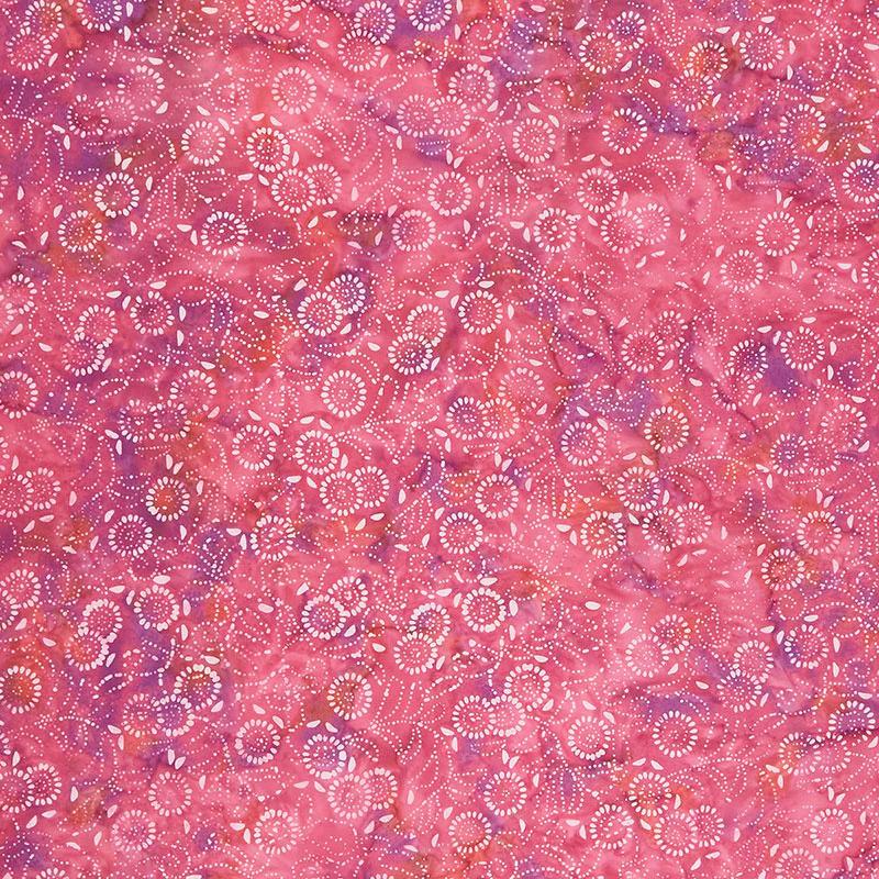 115" Wide Backing - Valentine Pink Medora Flora 115" Wide Backing