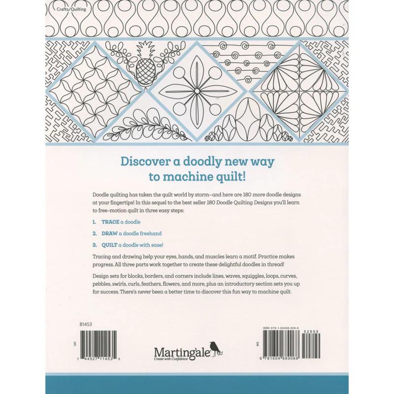 180 More Doodle Quilting Designs Book