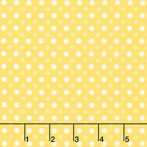 1930's Basics - Dots Yellow Yardage