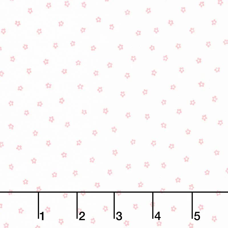 1930's Basics - Flowers Pink Yardage