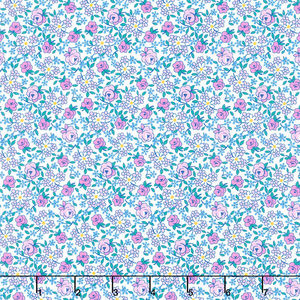 1930's Basics - Roses Pansy Yardage