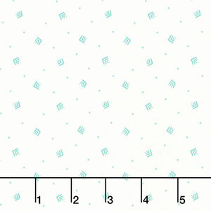 1930's Basics - Squares Aloe Yardage