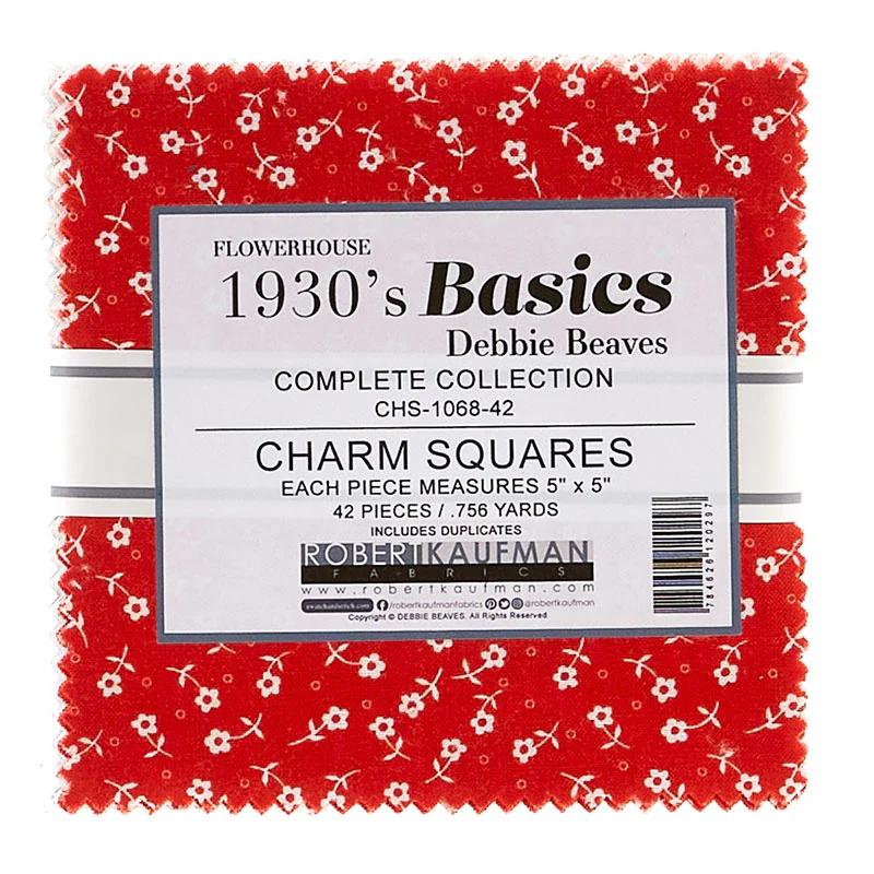 1930's Basics Charm Pack