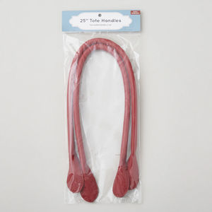25" Tote Handles - Red
