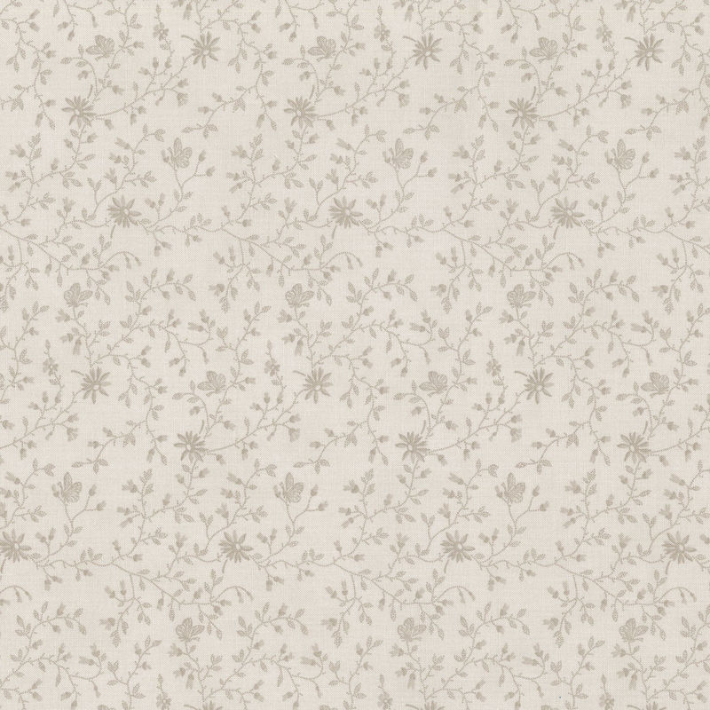 3 Sisters Favorites Vintage Linens - Papillion Bramble Taupe Yardage