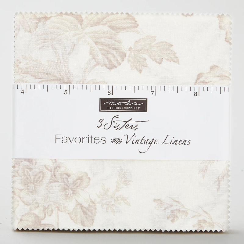 3 Sisters Favorites Vintage Linens Charm Pack