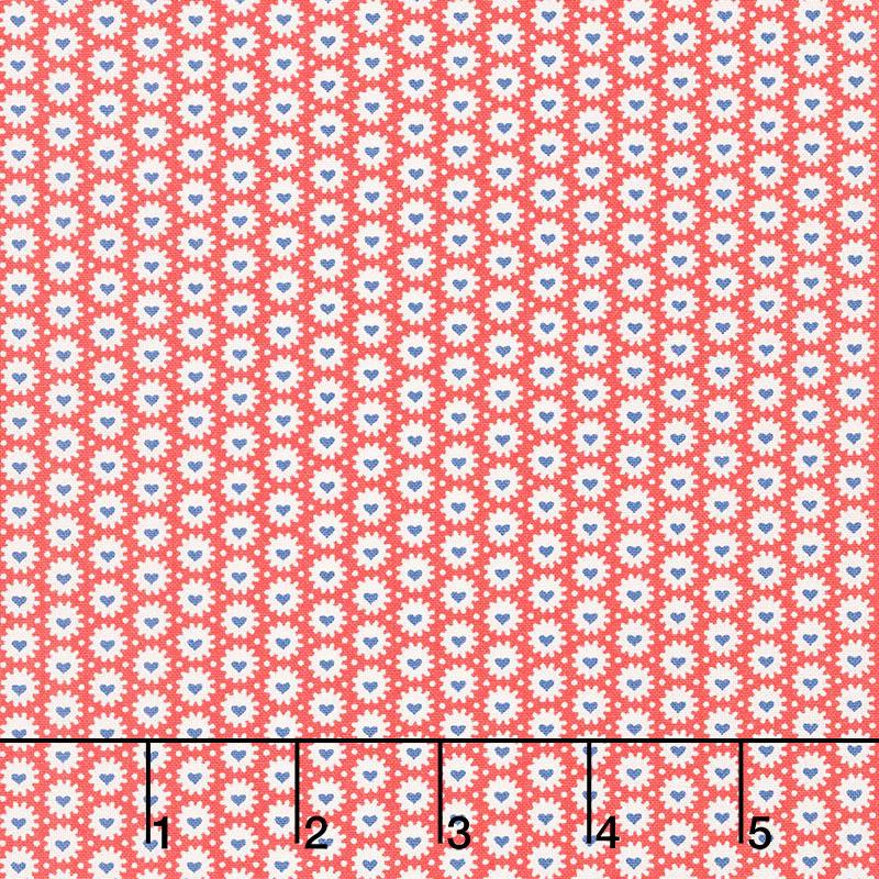 30's Playtime - Be Mine Scarlet Yardage