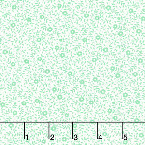 30's Playtime - Blooming Vine Aloe Yardage