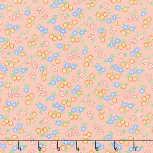 30's Playtime - Posie Petal Pink Yardage