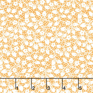 30's Playtime - Leafy Polka Buttercup Yardage