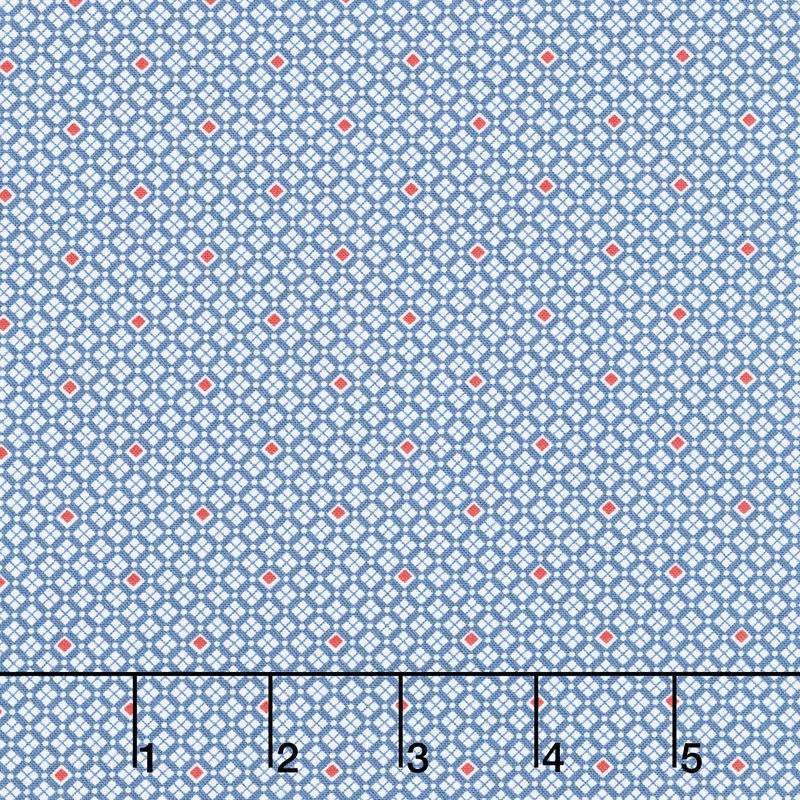 30's Playtime - Square Dance Bluebell Yardage