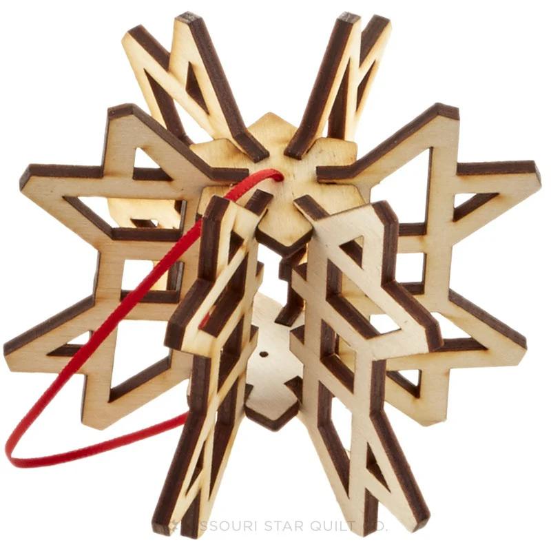 3D Binding Star Ornament