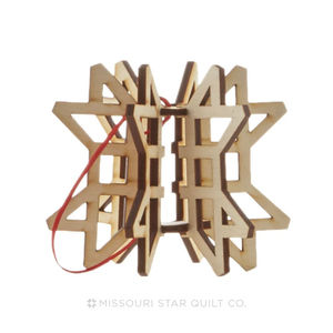 3D Binding Star Ornament