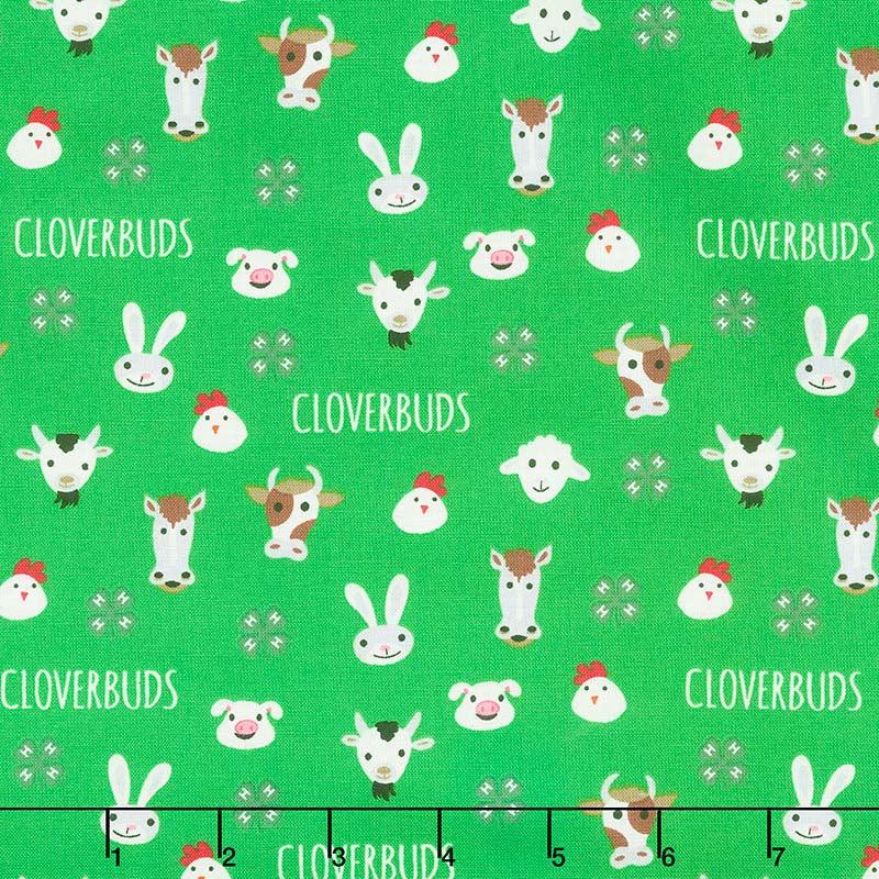 4-H - Cloverbuds Green Yardage