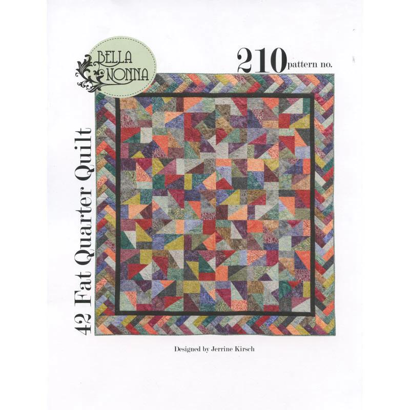 42 Fat Quarter Quilt Pattern