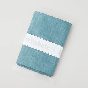 5 Yards on a Missouri Star Acrylic Bolt - Laundry Basket Favorites Linen Texture - Indian Ocean