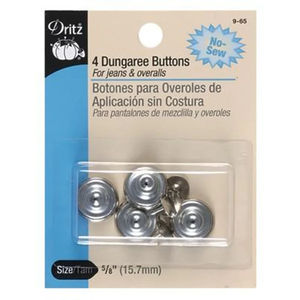 5/8" Dungaree Antique Brass 4ct.