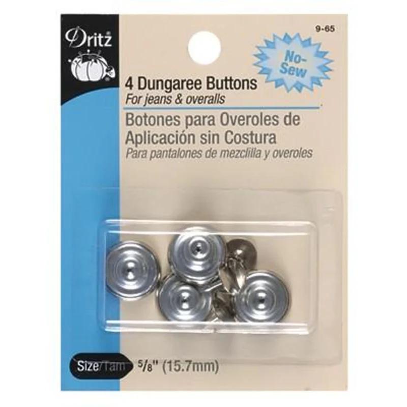 5/8" Dungaree Antique Brass 4ct.