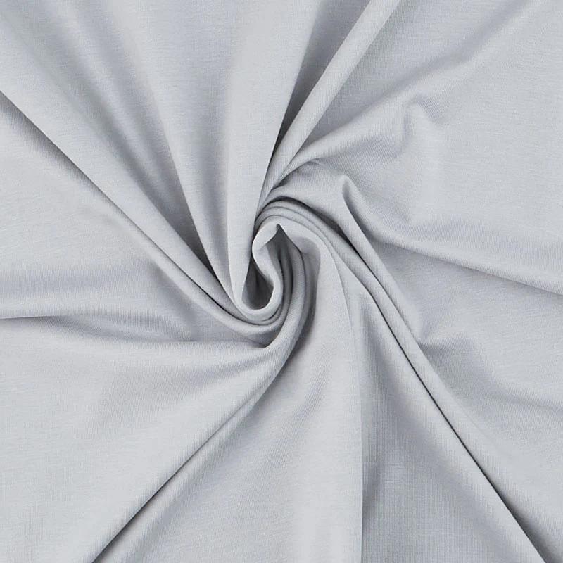 60" Primo Solid Knits - Silver Yardage