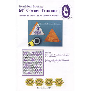 60-Degree Corner Trimmer Template