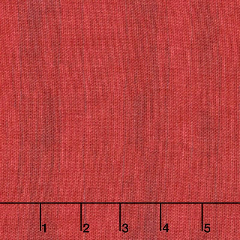 7th Inning Stretch - Wood Texture Red Yardage
