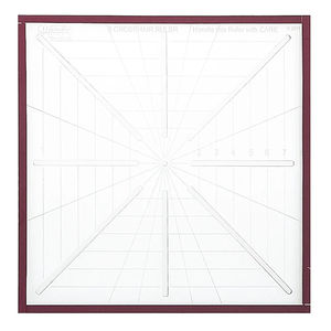 8 1/2" Cross Hair Square Ruler