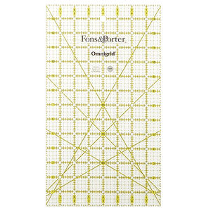 8" X 14" Basic Rotary Cutting Ruler