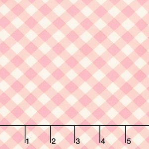 A Blooming Bunch - Check It Bubblegum Yardage