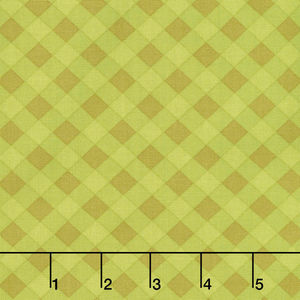 A Blooming Bunch - Check It Avocado Yardage