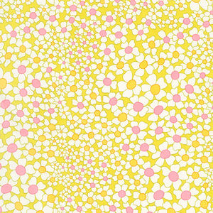 A Blooming Bunch - Flower Power Citrine Yardage
