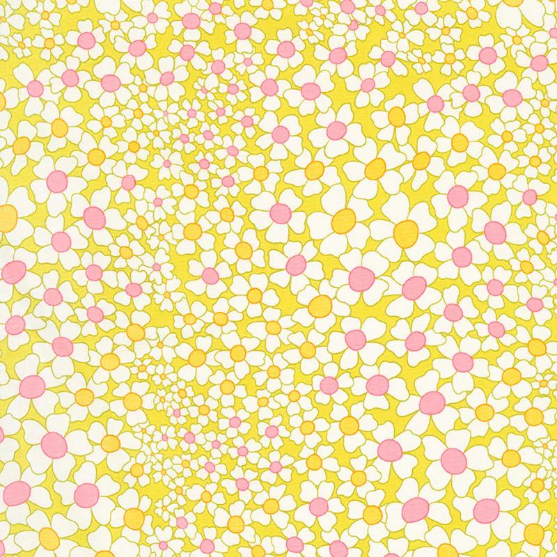 A Blooming Bunch - Flower Power Citrine Yardage