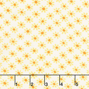 A Blooming Bunch - Groovy Cloud Yardage