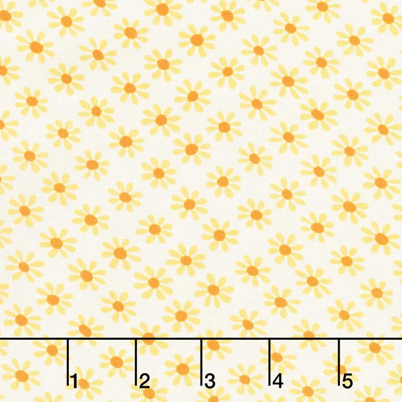 A Blooming Bunch - Groovy Cloud Yardage