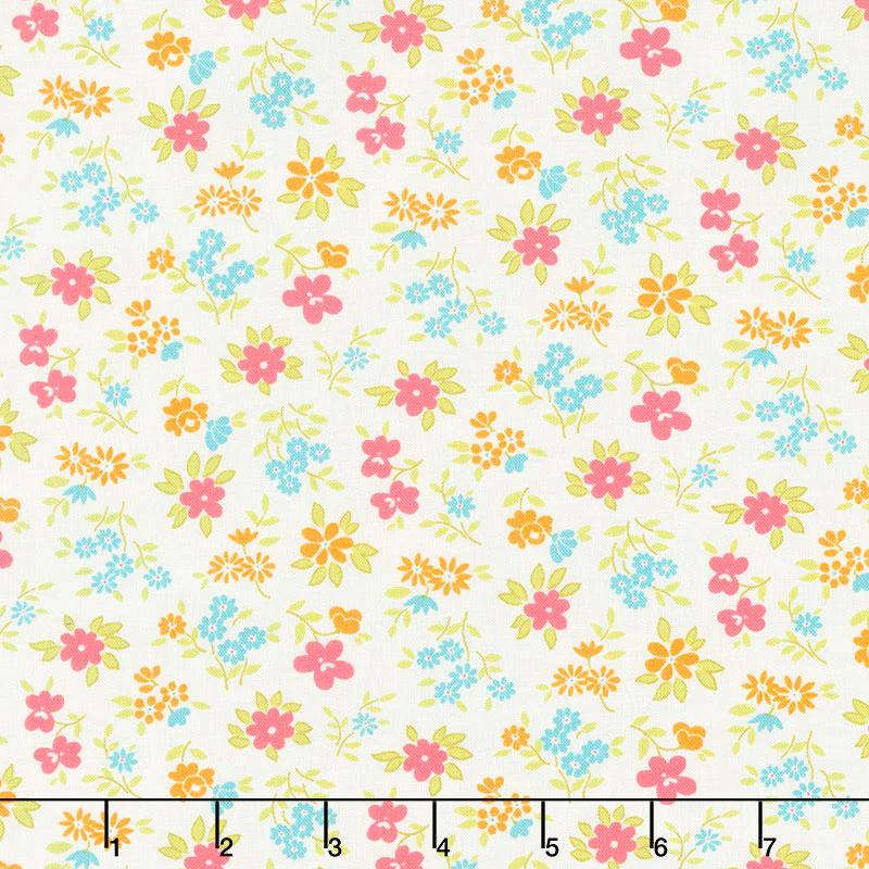 A Blooming Bunch - Sweet Cloud Yardage