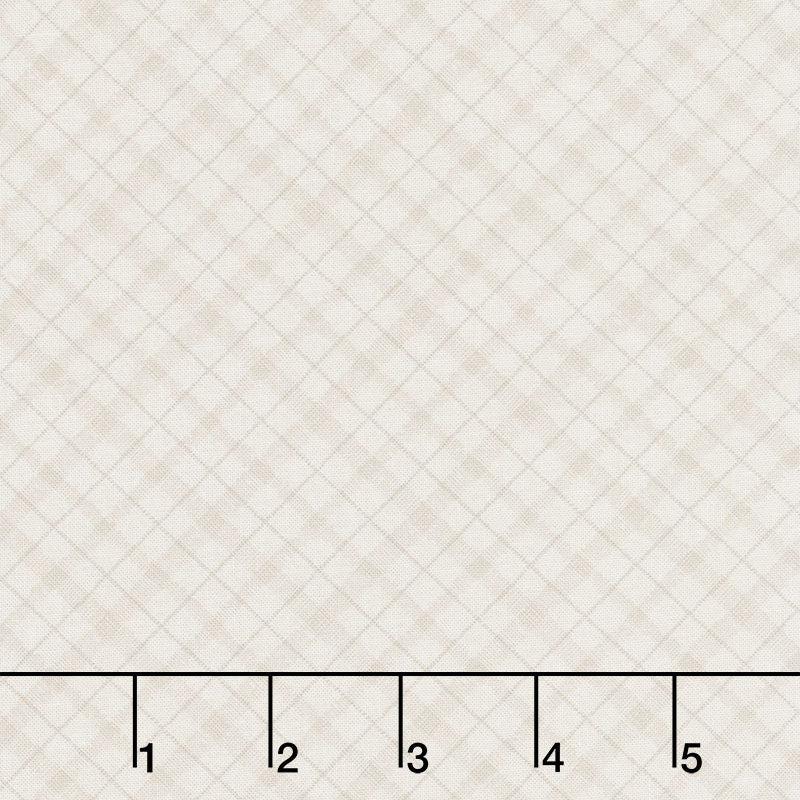 A Country Weekend - Diagonal Plaid Tan Yardage