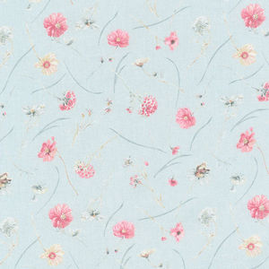 A Country Weekend - Wildflower Toss Seaglass Yardage