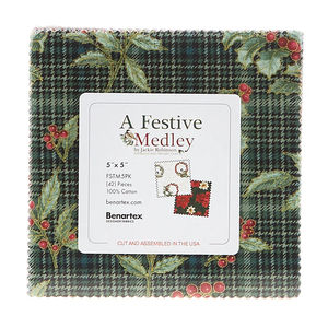 A Festive Medley Favorites 5" Squares
