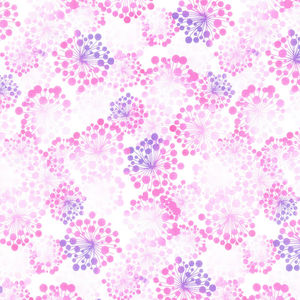 A Groovy Garden - Dandy Purple Yardage