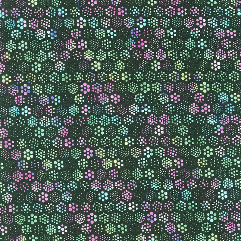 A Groovy Garden - Hex Purple Yardage