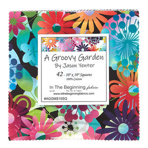 A Groovy Garden 10" Squares